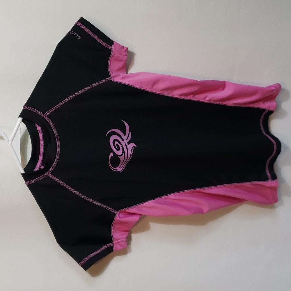 SURFWARE HAWAIIAN CLASSICS Rash Guard Swim Shirt Ladies Small